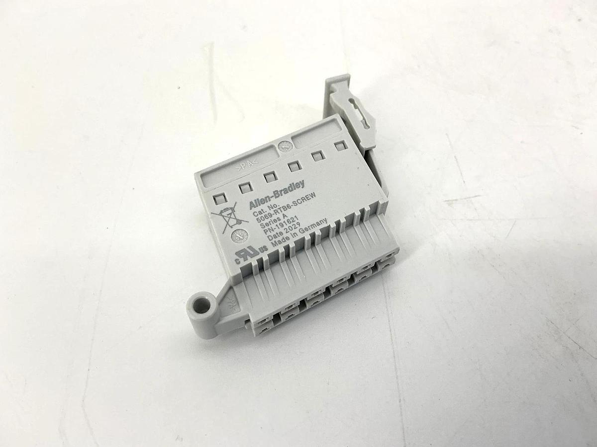 New Allen Bradley 5069-RTB6-SCREW Ser A Removable Terminal Block 6-Screw No Box