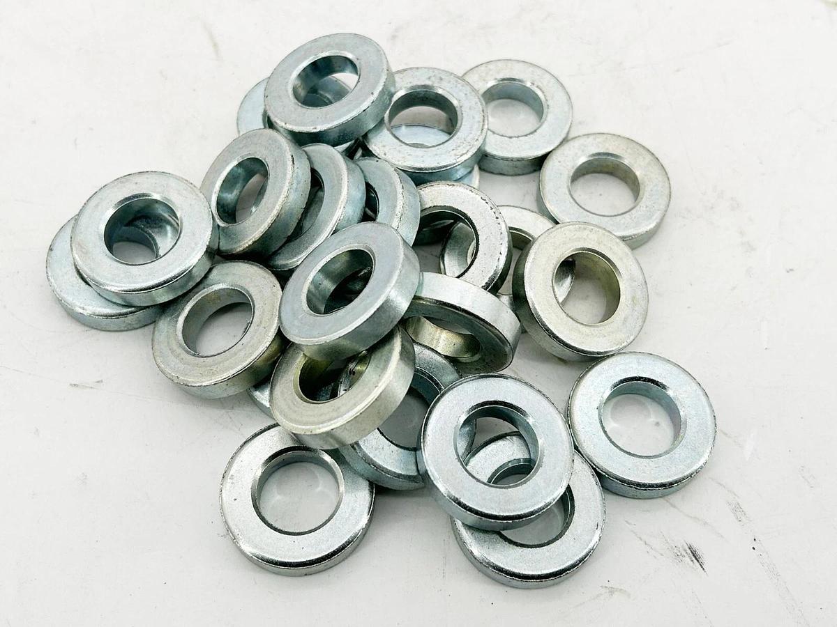 New Lot of 24 Rexnord 010853 WSHR BEV PLTZN 375 Washer Zinc Plated 10010191