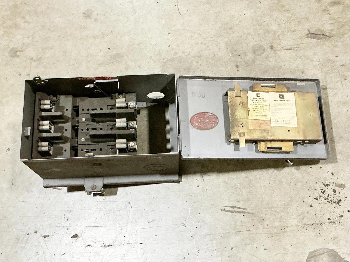 Used Square D SD-3610 Fusible Style BUS Plug 100A 600V 3PH