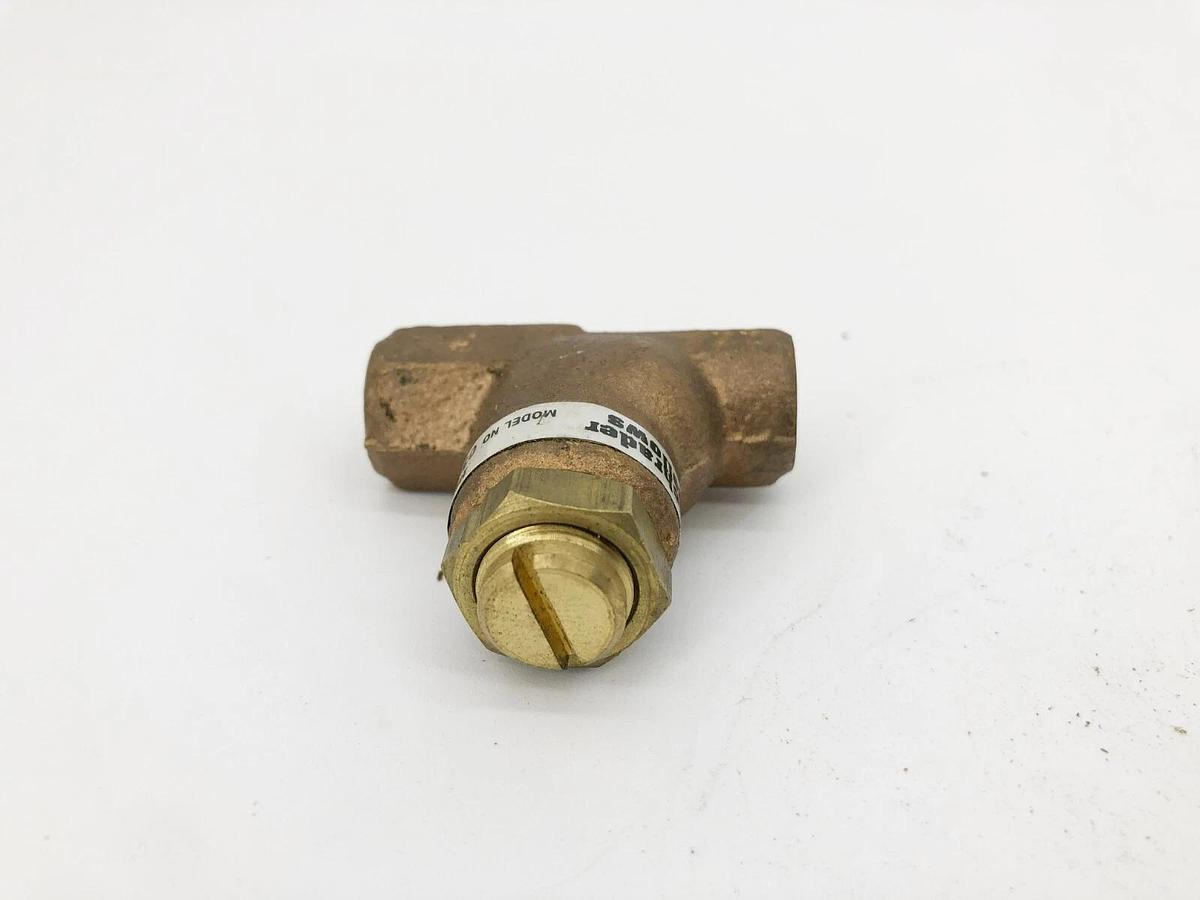 New Parker 032500119 Flow Control Valve 1/8" NPT 250psi Brass