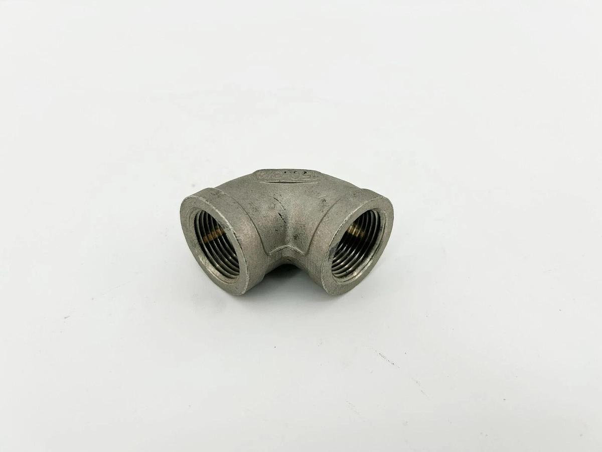 Lot of 3 New MB-304 Elbows, 150-3/4", 90 Degree, Stainless