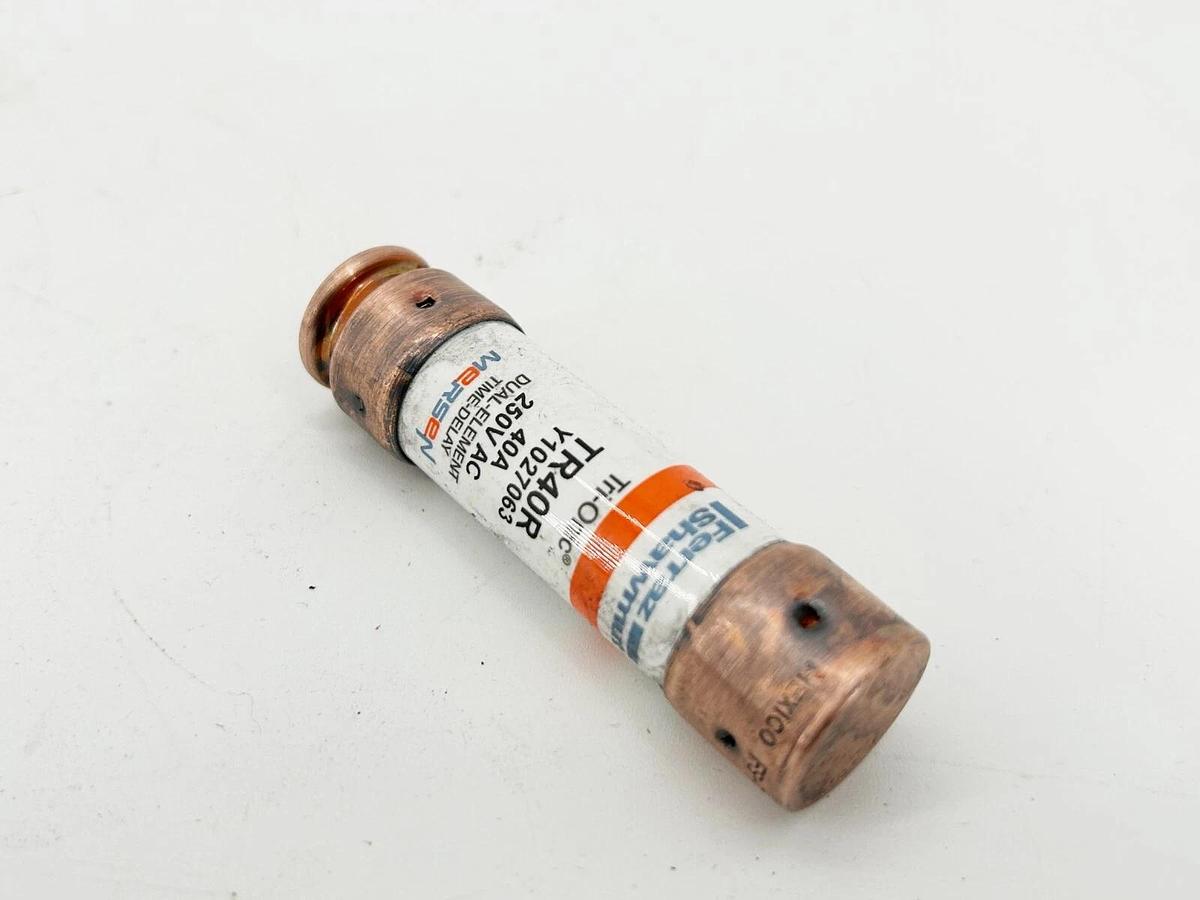 New Lot of 3 Ferraz Shawmut TR40R Dual Element Time Delay Fuse 40A 250V