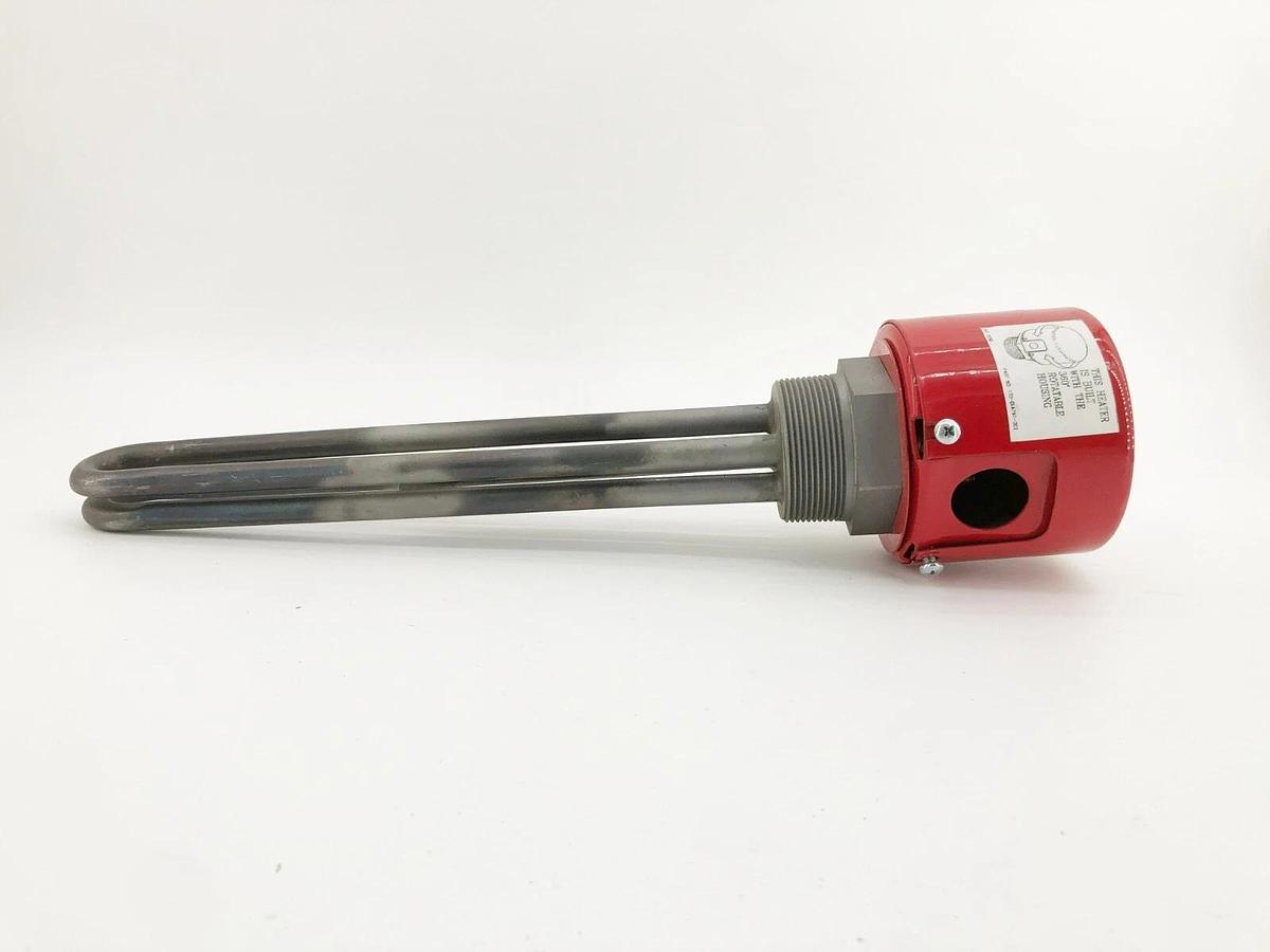 New Chromalox MTO-215A Screw Plug Immersion Heater 480V 2" NPT P/N 019370003
