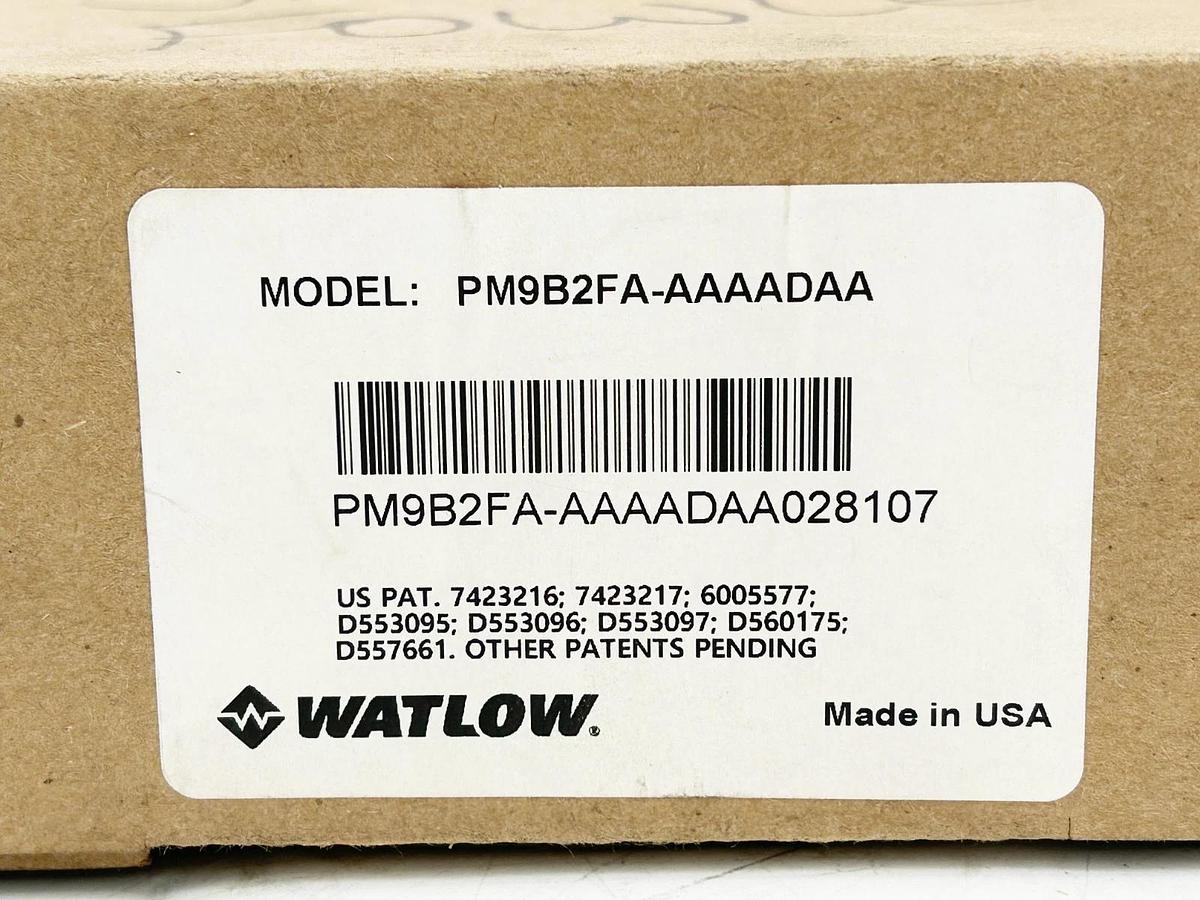 New Watlow PM9B2FA-AAAADAA Multi-Function Controller 240V 14VA Type 4X/IP66