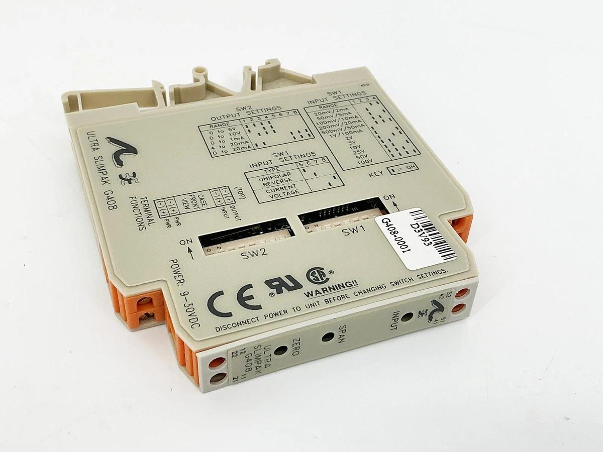 New Action Instruments G408-0001 Configurable Isolator 0-20mA 100V