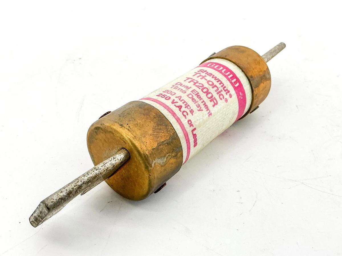 New Gould Shawmut TR200R Time Delay Dual Element Fuse 200A 250V Class RK5