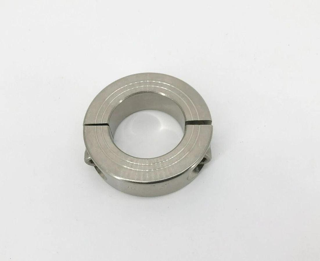 New Ruland MSP-20E-SS Two-Piece Split Clamp Collar Stainless Steel 1-1/4" ID