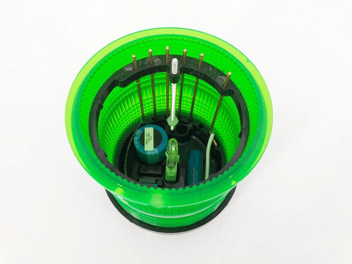 New Edwards Signaling 101STG-N5 Green Stackable Beacon Flashing Strobe 120VAC