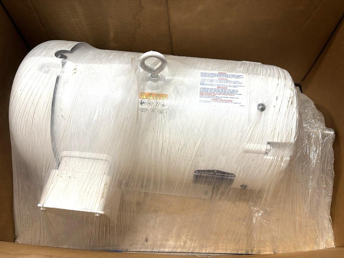 New Baldor JMEWDM3714T 10HP TEFC Washdown Motor 230/460V 1800RPM 215JM Frame