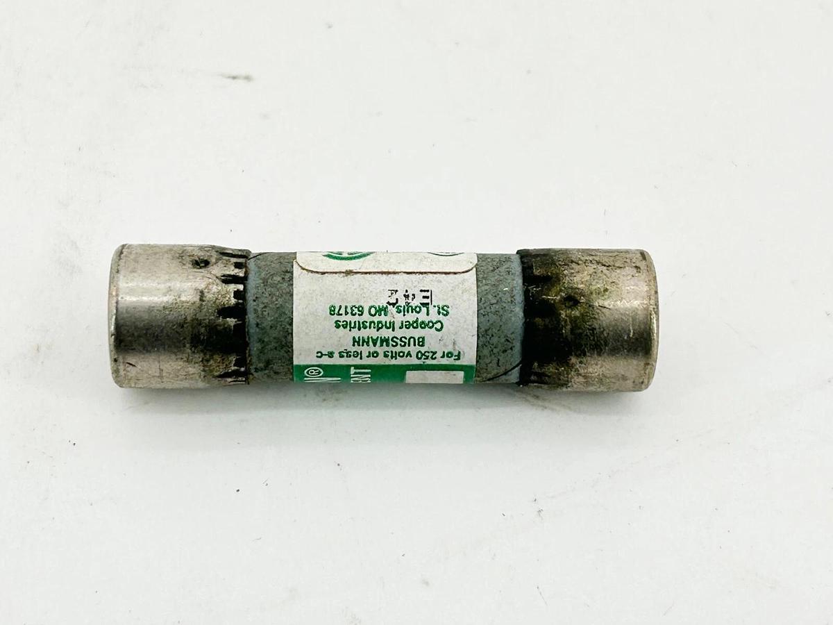 Used Lot of 9 Bussmann FNM-1 Dual Element Time Fuse 1A 250V