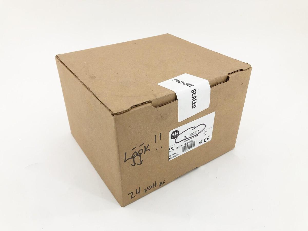 New Allen-Bradley 847T-DN2A-RG00250 Incremental Encoder 8-30VDC - Sealed Box