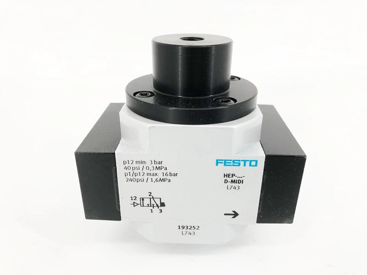 New Festo HEP-1/2-D-MIDI On/ Off Valve 193252 16 bar
