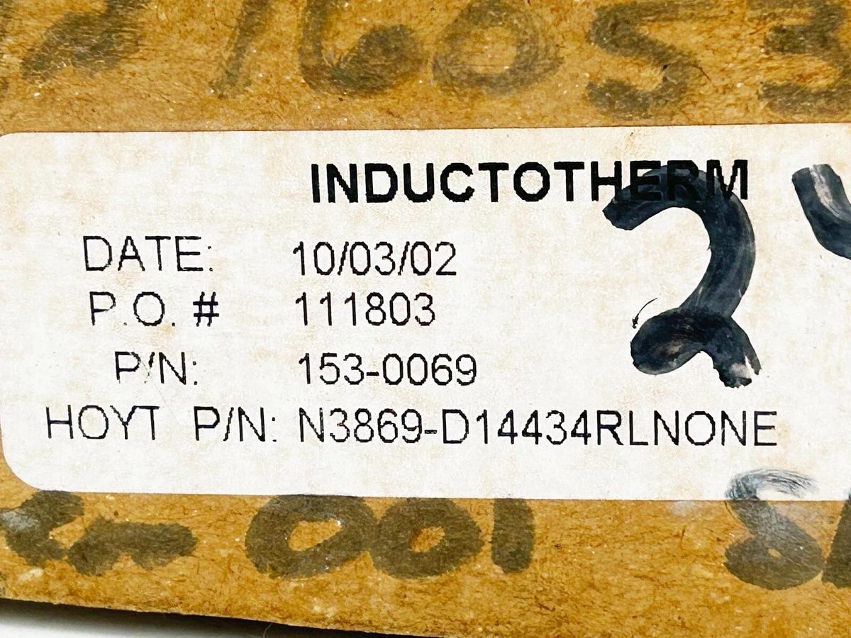 New Inductotherm 153-0069 Gauge 1000 Amperes A.C. N3869-D14434RLONE