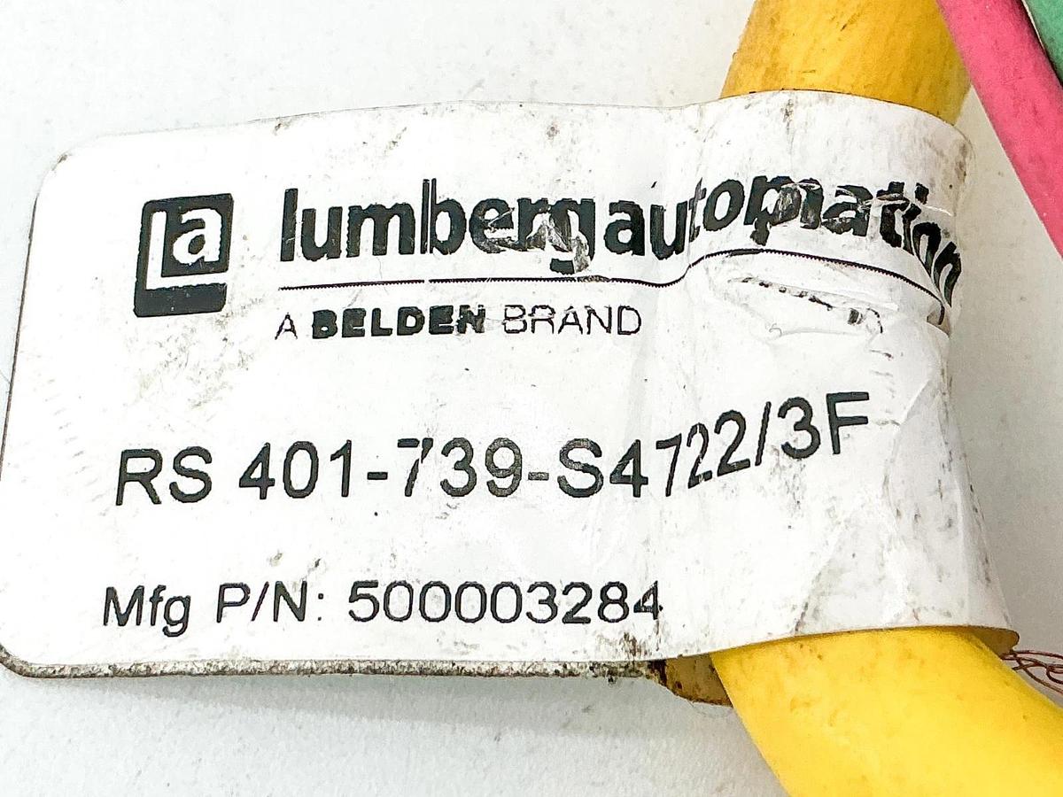 New Lumberg RS 401-739-S4722/3F Cordset 4Wire 600V 500003284 - No Box