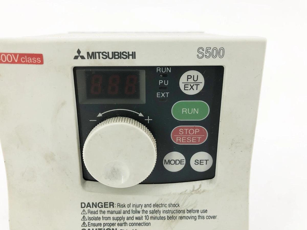 Used Mitsubishi FR-S540-0.75K-EC Inverter Drive 0.75kW 380/480VAC