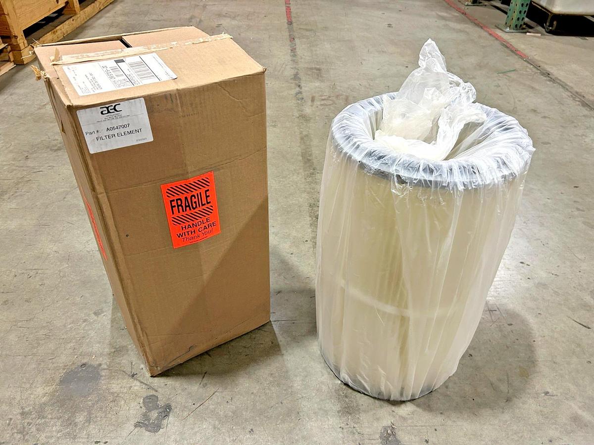New AEC A0547007 Filter Cartridge VFC1000 13.87" OD 9.48" ID 25.25" Height