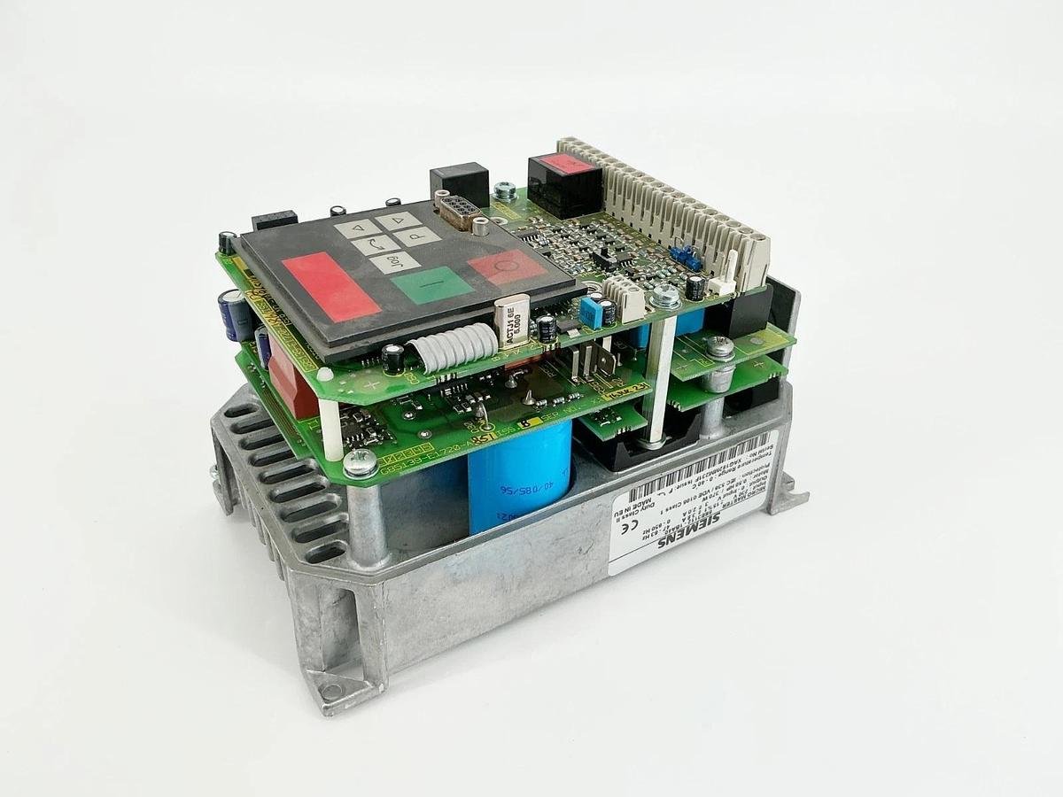 Used Siemens 6SE3112-1BA40 Micromaster Drive .50HP 370W 230V 60Hz - No Box