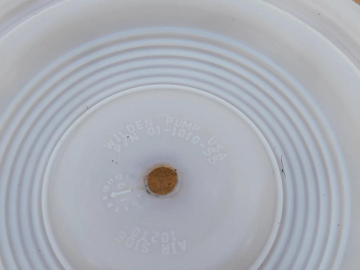 Used Wilden 01-1010-55 Primary Diaphragm for 0.5" Pumps