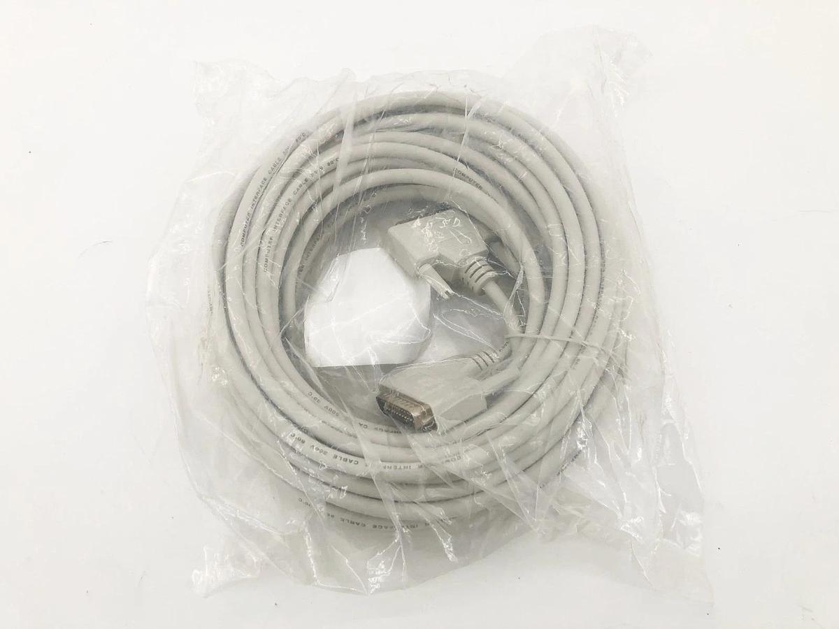 New Your Cable Store DB25 M-F 50 Male/Female Serial Port Cable 25-Pin 50FT.