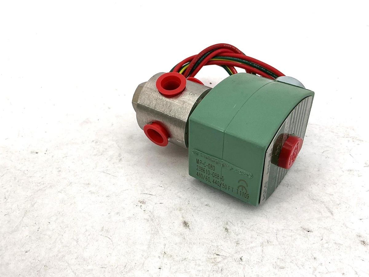 New ASCO 8320G202 Solenoid Valve 440-480V 50/60HZ 1/4" Pipe 10.1W W/O Bracket
