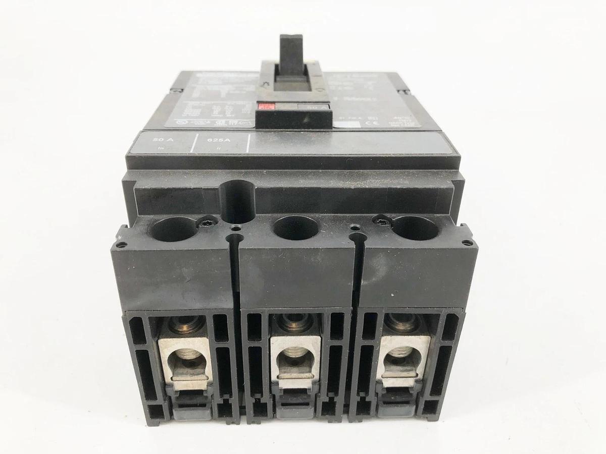 New Square D HJL36050 PowerPact Circuit Breaker 50A 600V 3P HJ 050