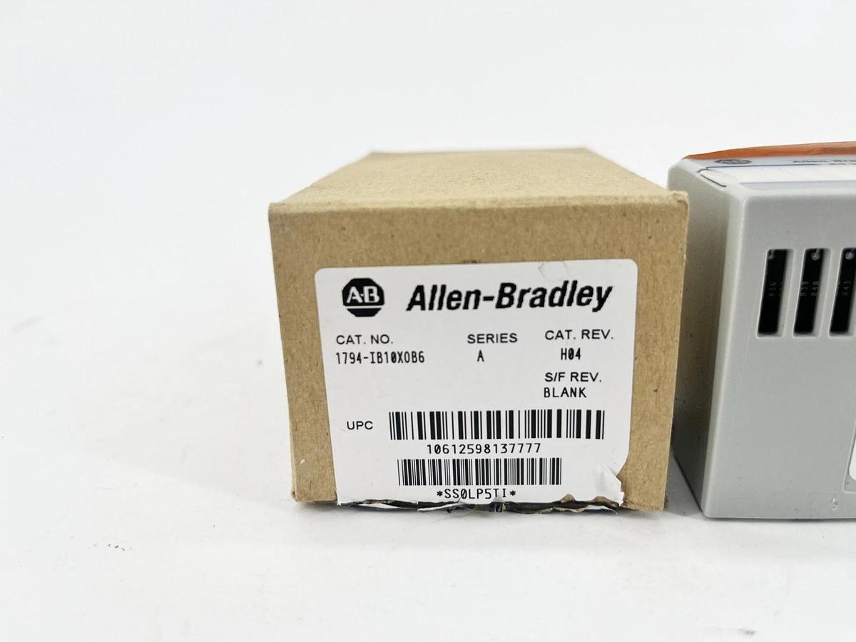 New Allen Bradley 1794-IB10XOB6 Ser. A Flex 10-Input 6-Output Digital Module