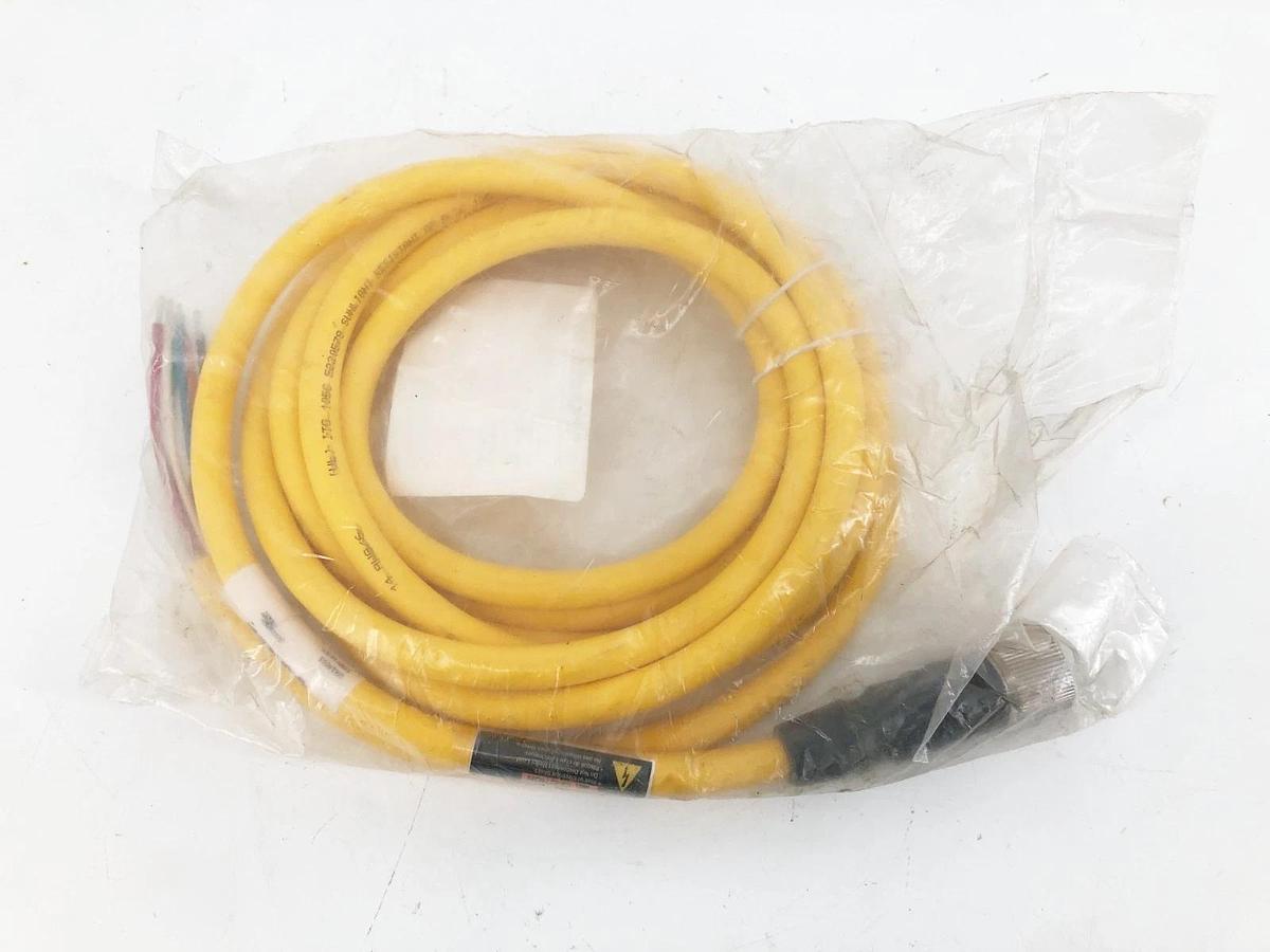 New Turck CKMV 64-078-4 PowerFast Cordset Straight Female M23 UX14065