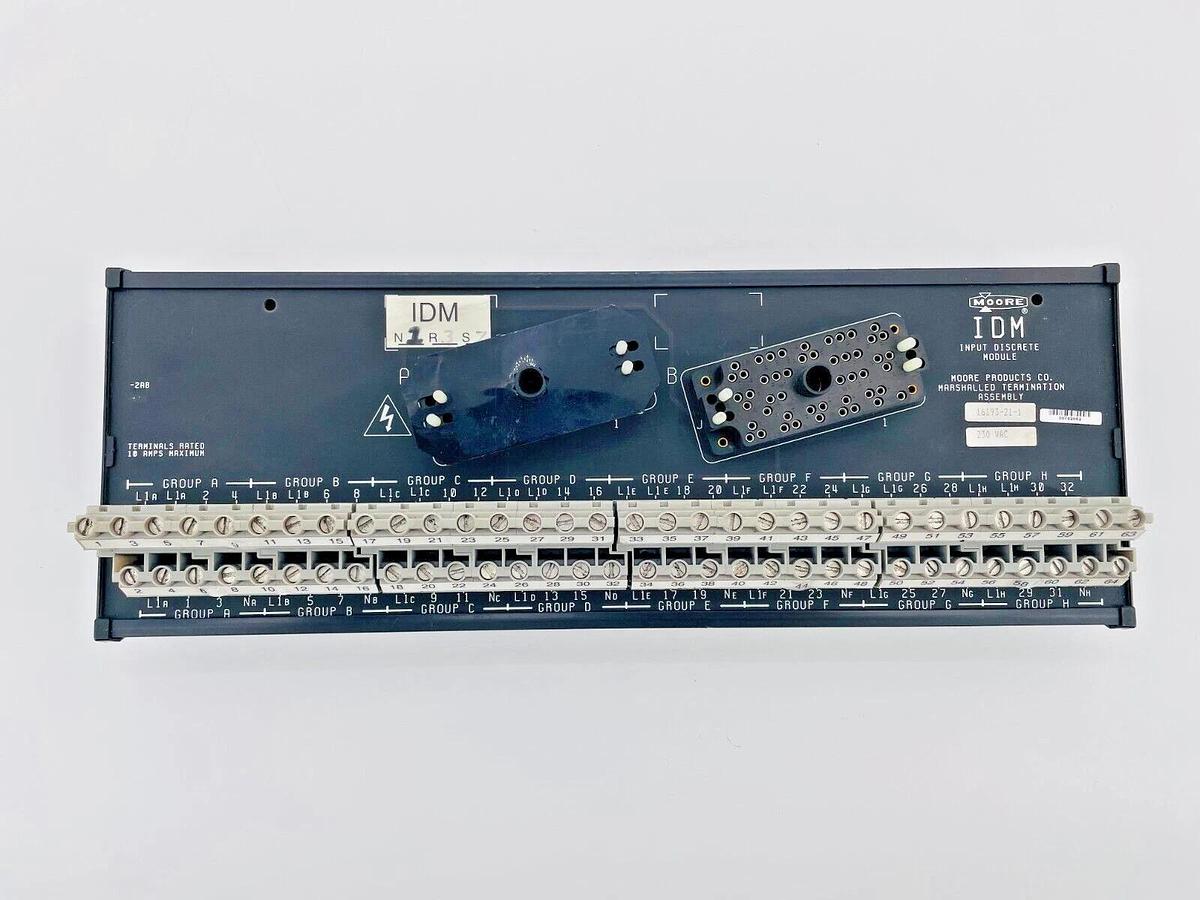 Used Moore 16193-21-1 Input Discrete Module 230VAC00742082