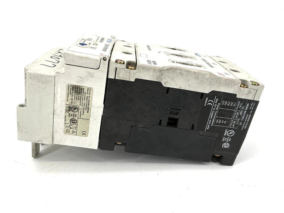 Used Eaton Cutler-Hammer N04NES4X3N & N05NEXRP3A Contactor 135A 24V Coil Controller