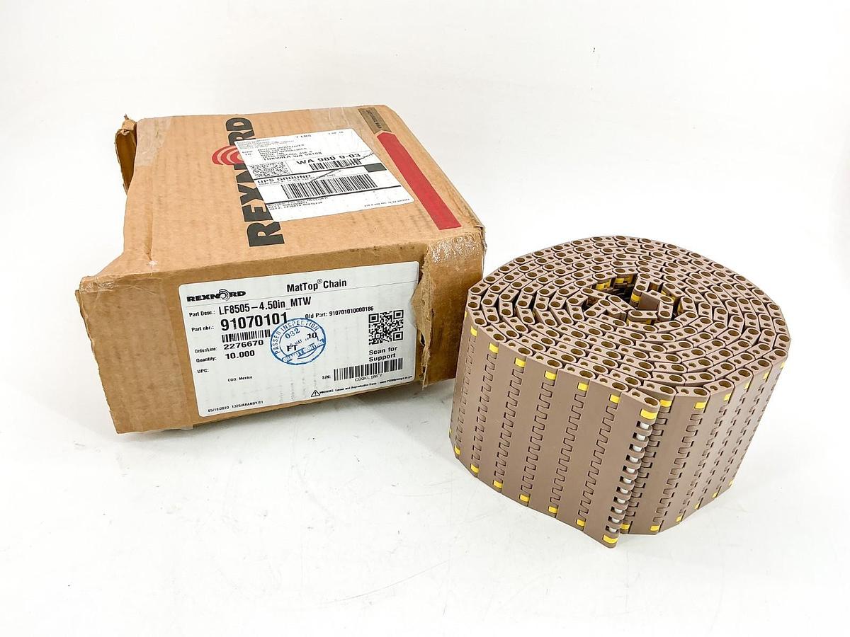 New Rexnord LF8505-4.50IN_MTW Matop Chain 4.5"W 10"L 91070101 910701010000186