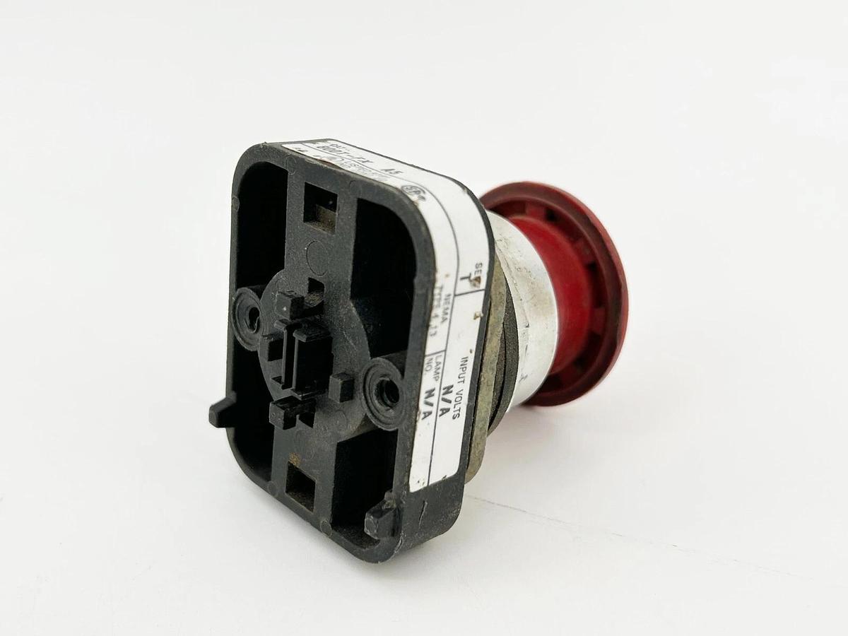 Used Allen Bradley 800T-FXA5 Pushbutton 2 Position 30mm Red No Contact Ser.T