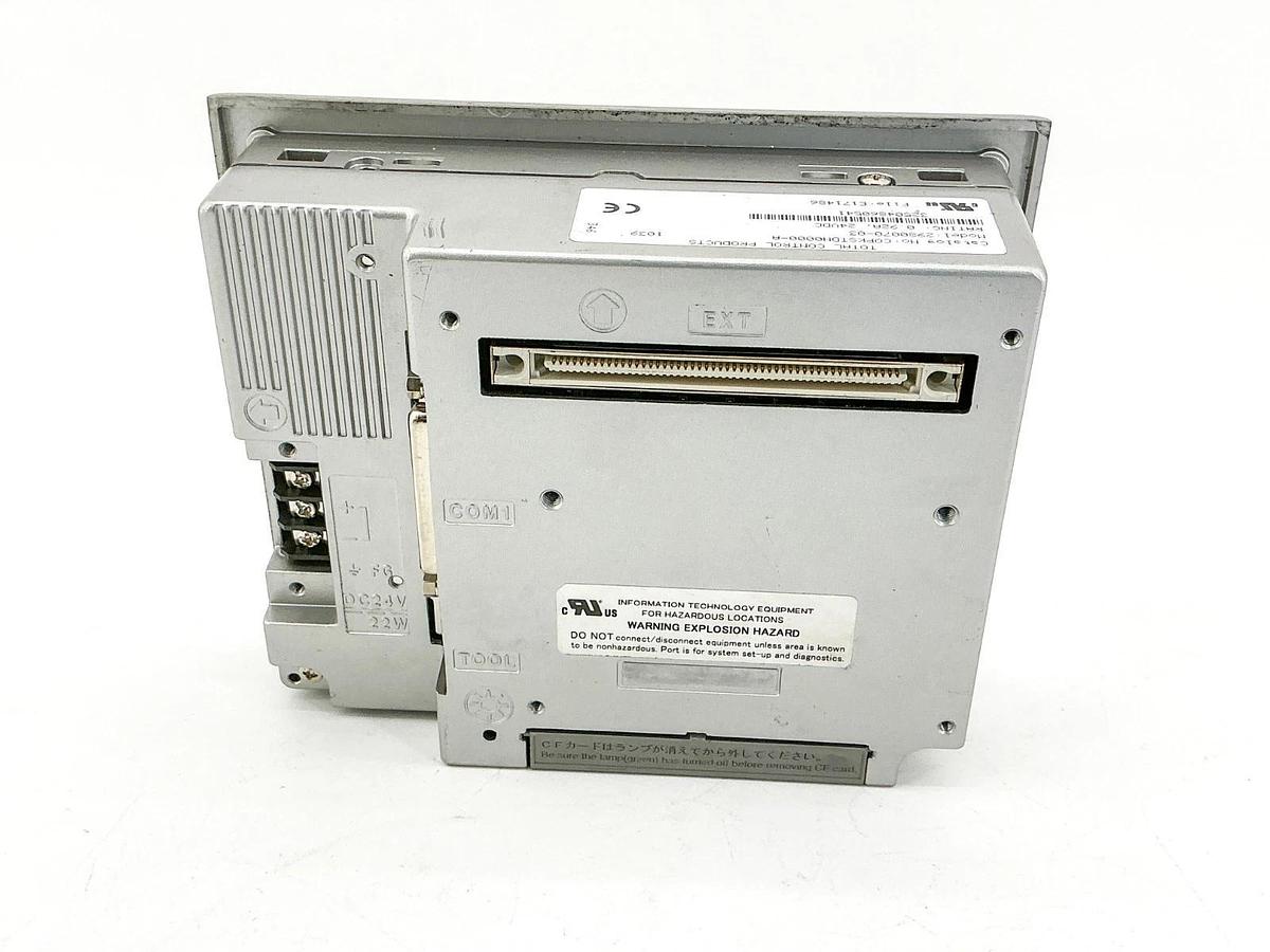 Used Total Control Products CQPKSTDN0000-A Quick Panel 24VDC 2980070-03