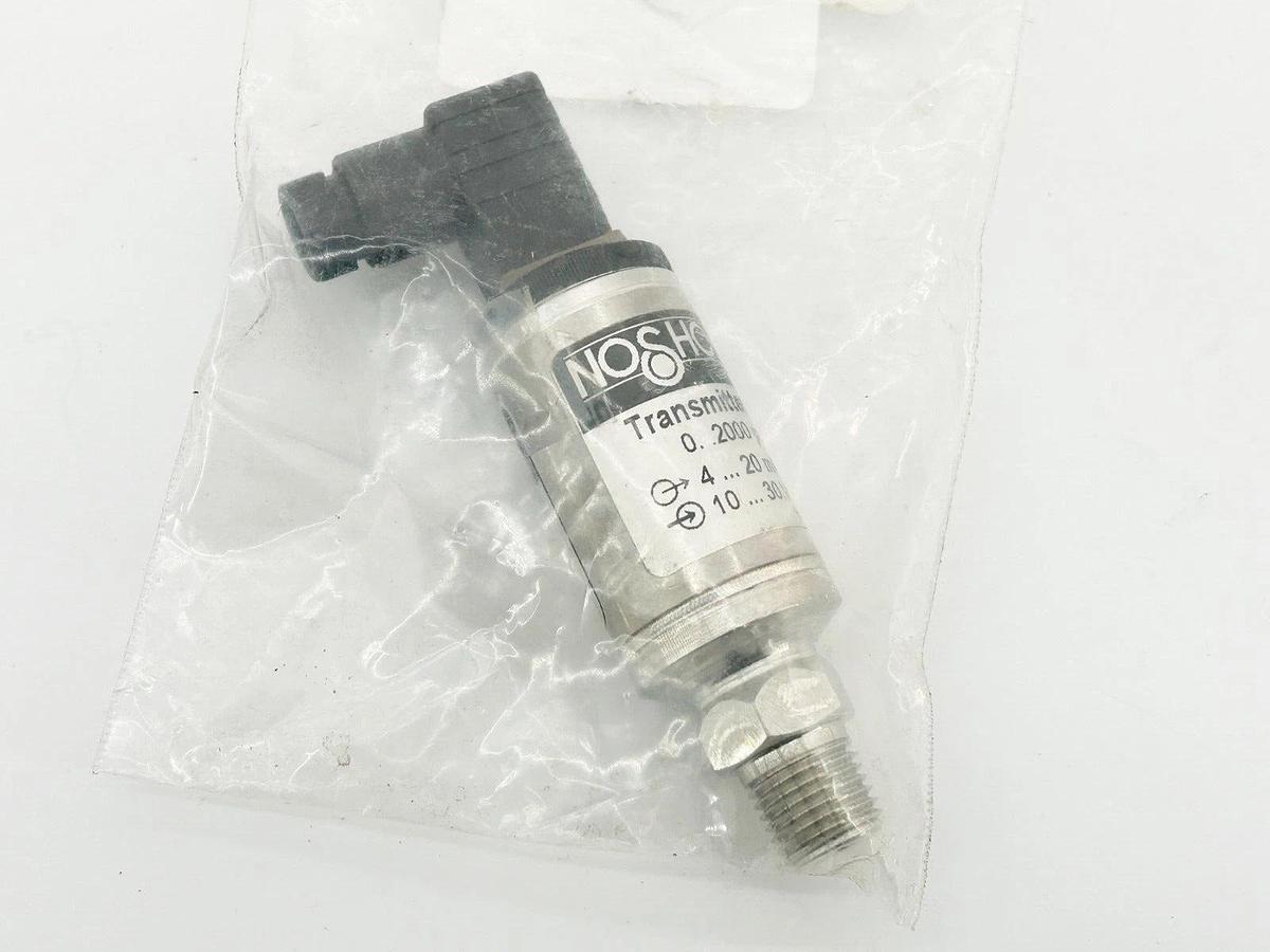 New NoShok 100-2000-1-1-2-7 Pressure Sensor 10-30VDC 2000PSI 20mA