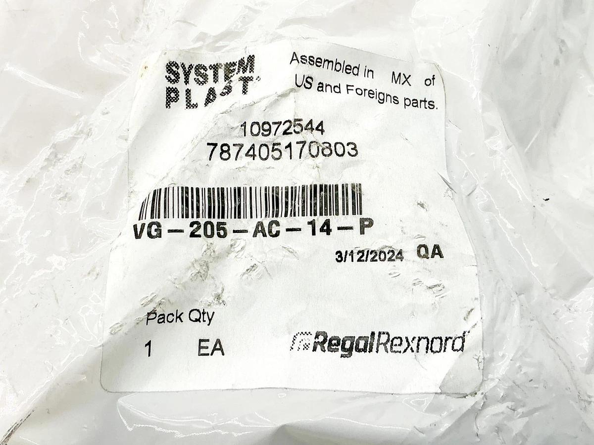 New Rexnord VG-205-AC-14-P L Bracket 1/4" 787405170803