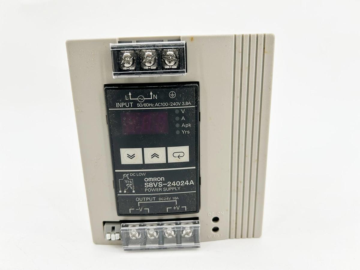 Used Omron S8VS-24024A Switch Mode Power Supply 240V 240W