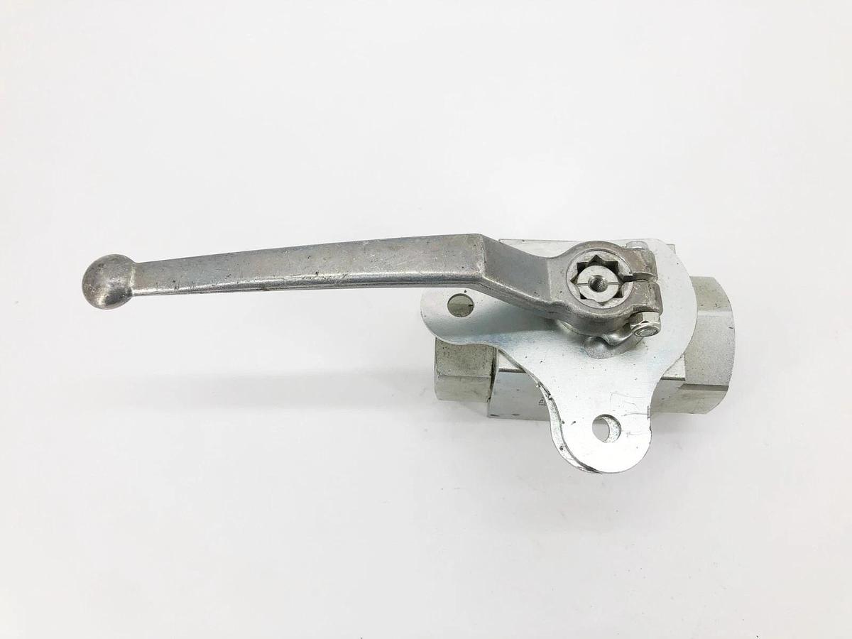Used Anchor Fluid Power AE2S#16-11DB 2-Way Ball Valve #16SAE Ports 5075PSI