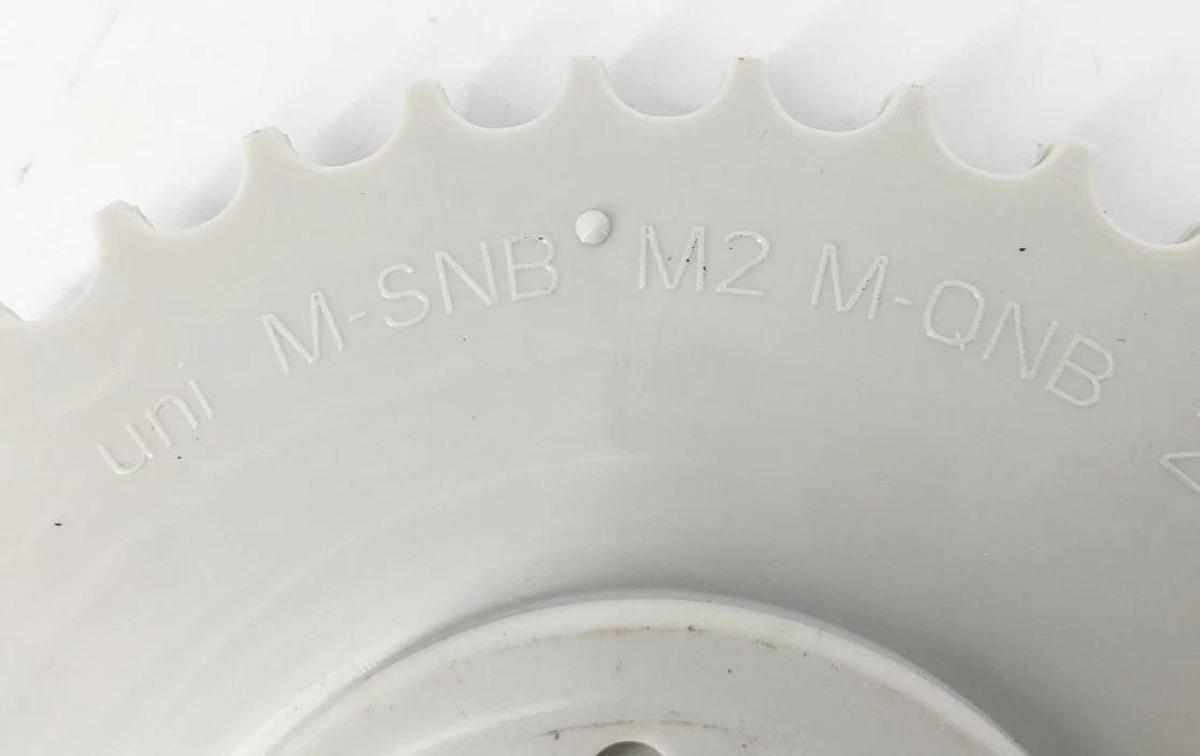 New Uni Chain 3-M-QNB Sprocket 1.5" Square Bore 38 Teeth M-SNB M2-QNB - No Box