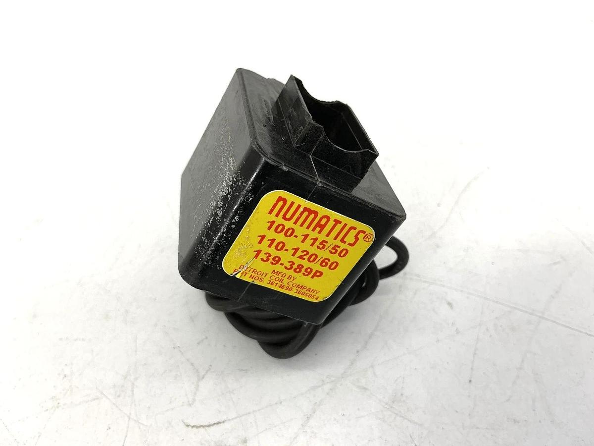 New Numatics 139-389P Coil 2-Wire 100/115/50 110-120/60 110/120V 50/60HZ -No Box