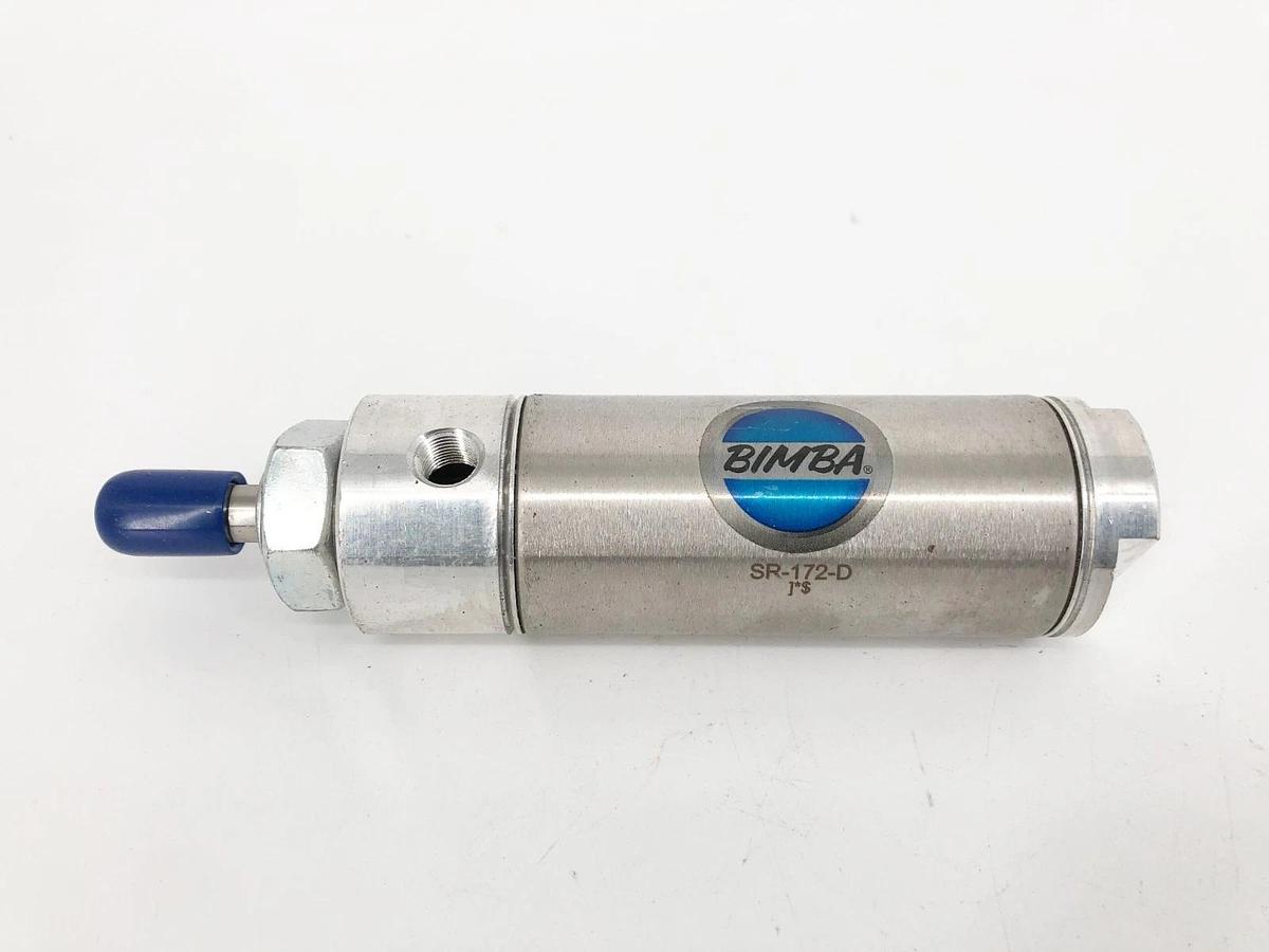 New Bimba SR-127-D Pneumatic Cylinder 1-1/4" Bore 7" Stroke - No Box