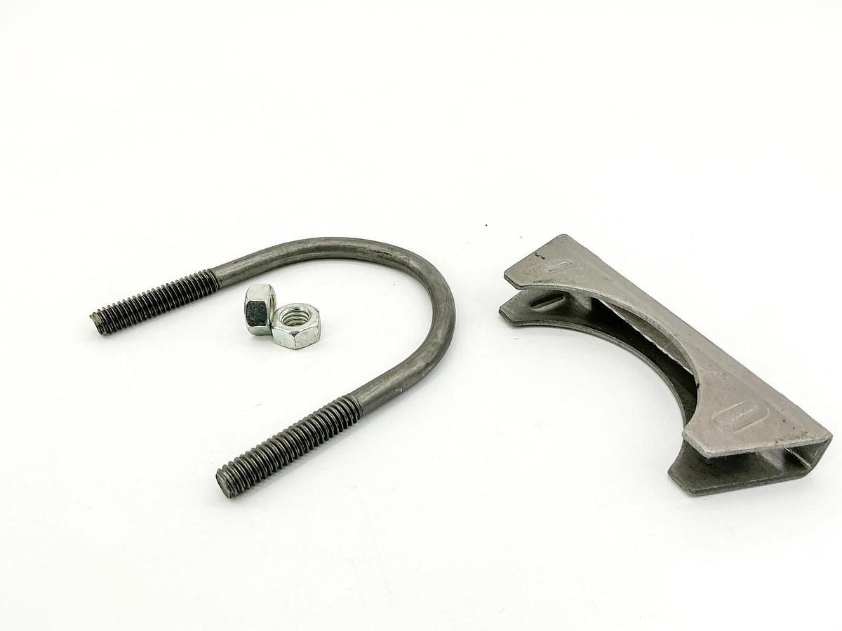 New Lot of 3 Exhaust Mate 35413 Exhaust Clamp 5/16" U-Bolt 57MM 2-1/4"