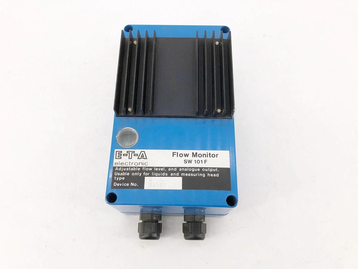 Used E-T-A SW101F Flow Monitor 115V 50/60Hz 220VAC 24VDC 1A