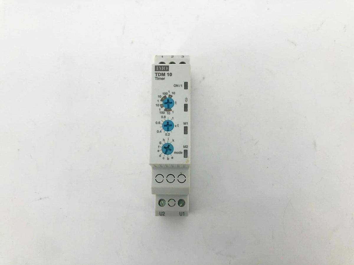New IMO TDM10 Multifunction Timer 10A 0.1s-10d 24-350VDC 24-265VAC 270100
