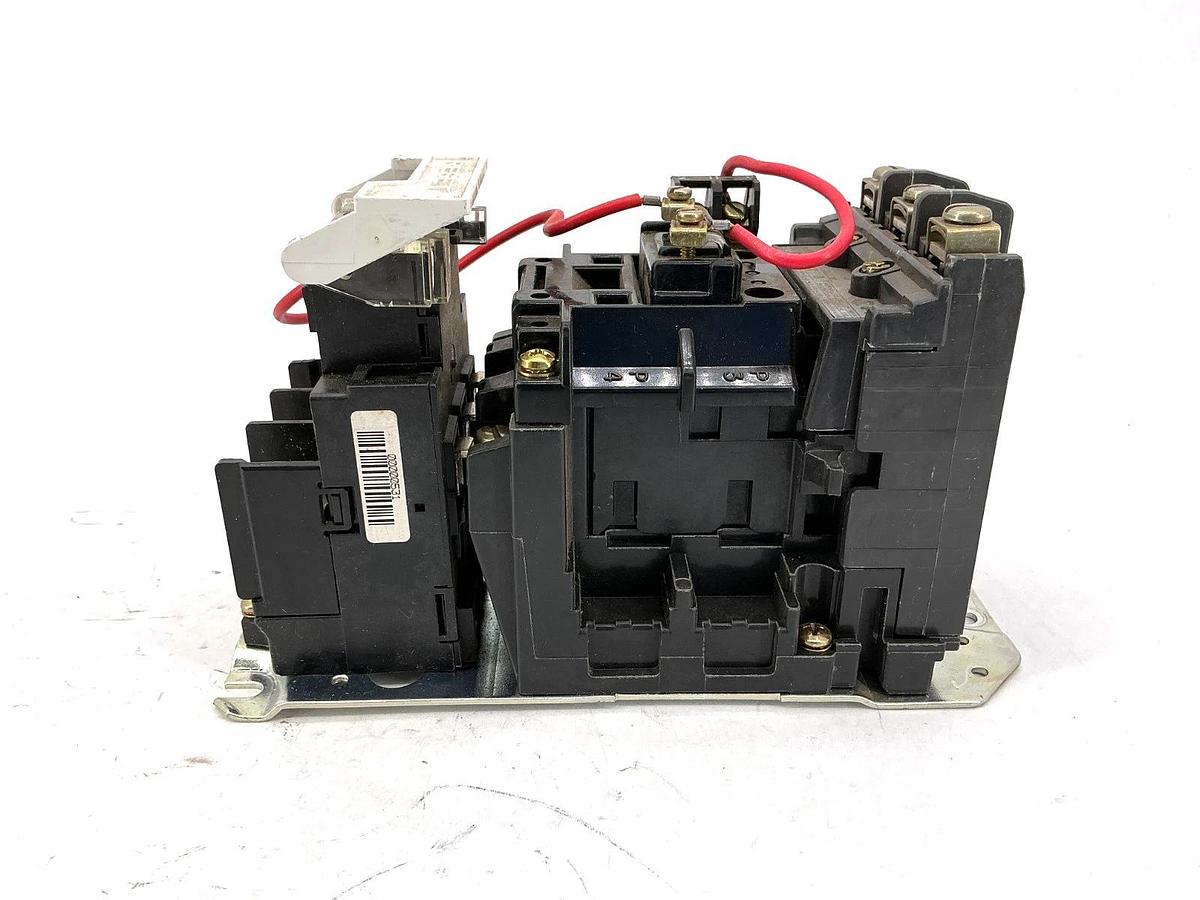 Used Allen Bradley 509-BOD-A2GA Starter 5.7-18A w/ 595-A Aux Contact 115-120V 60HZ