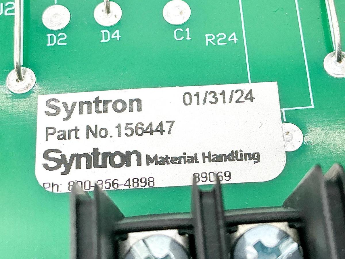 New Syntron 156447 Control Board 16 Point Terminal Strip - No Box