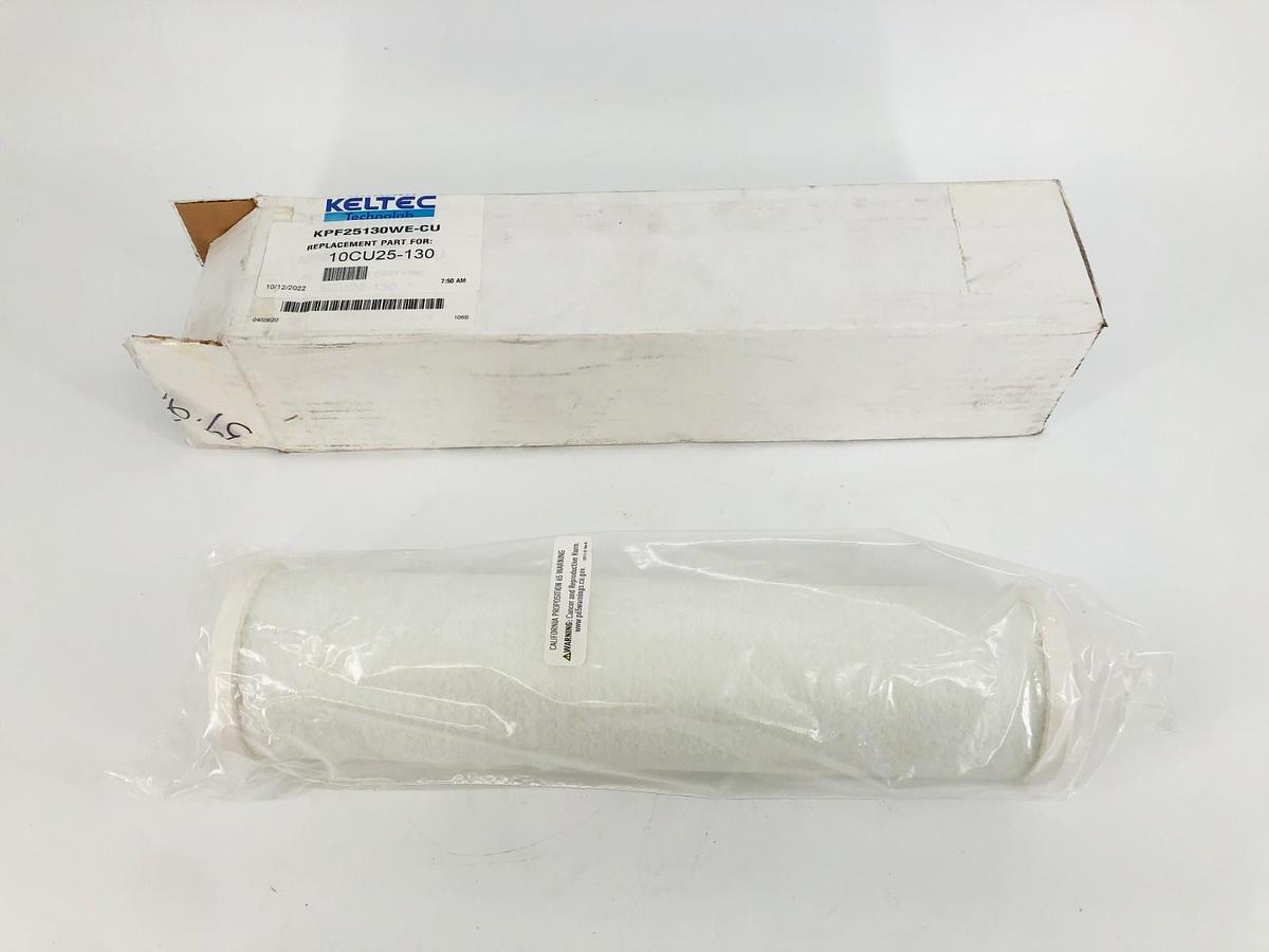 New Keltec Technolab KPF25130WE-CU Filter Element Replaces 10CU25-130