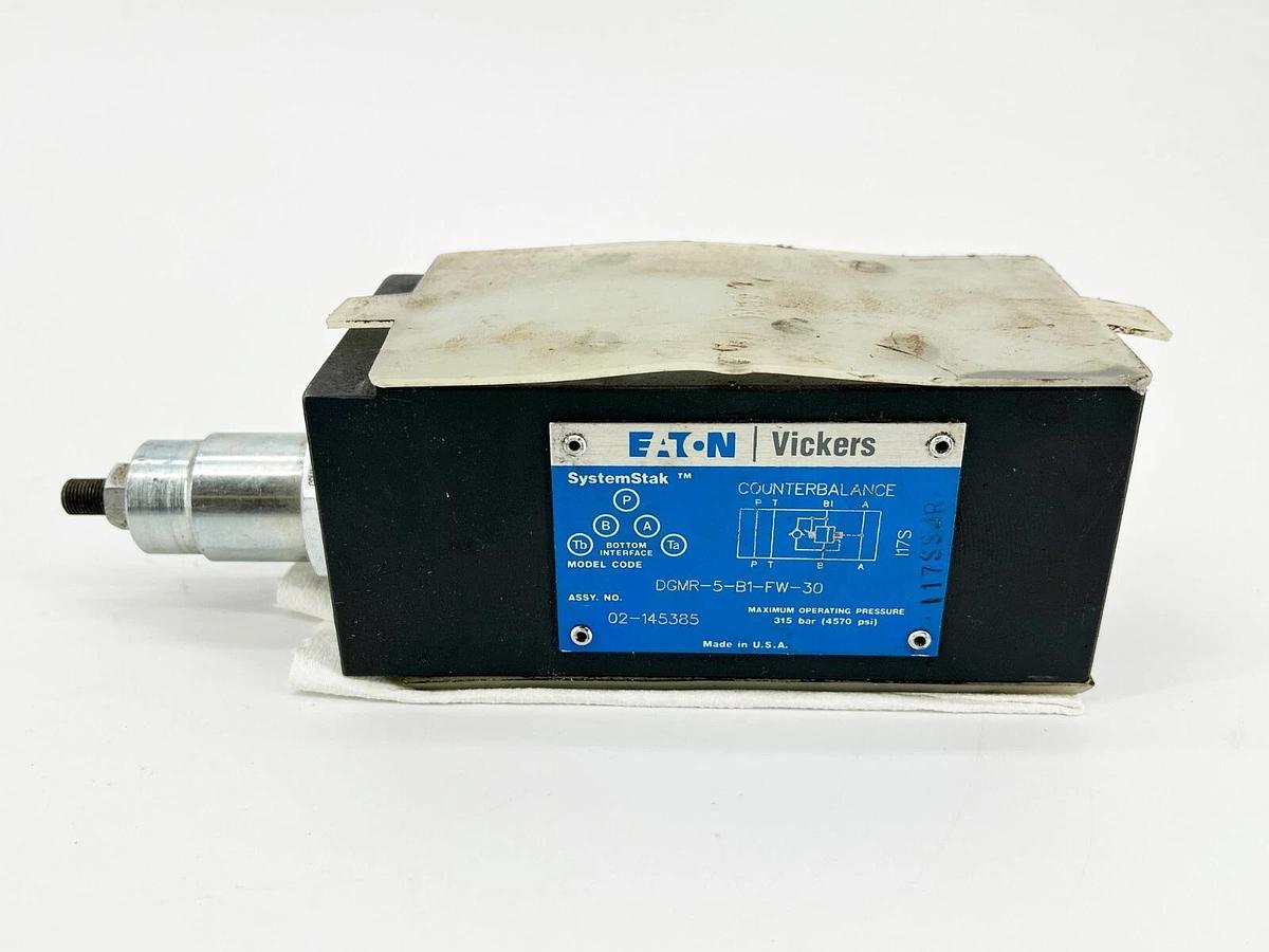 New Eaton Vickers DGMR-5-B1-FW-30 Hydraulic Valve 02-145385 - No Box