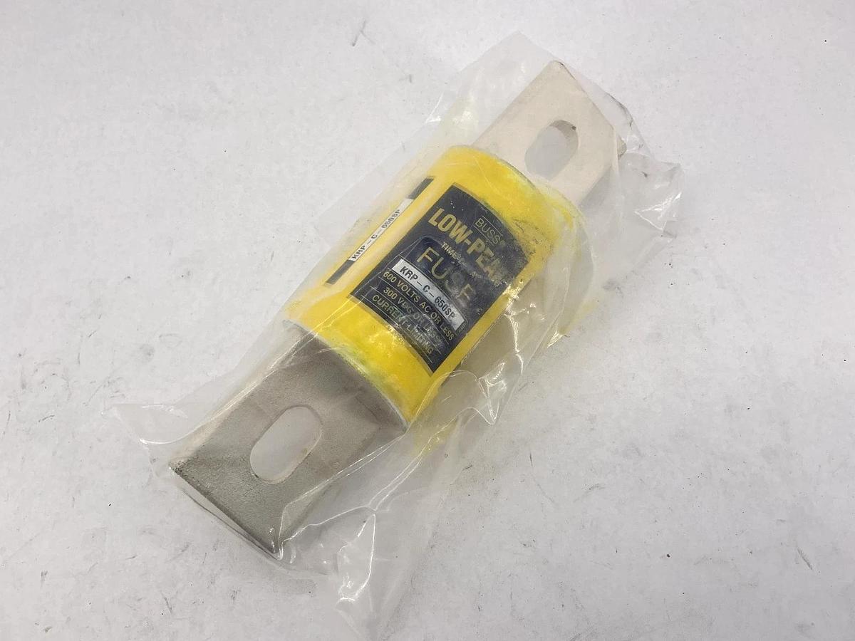 New Bussmann KRP-C-650SP Low-Peak Time-Delay Class L Fuse 650A 600V