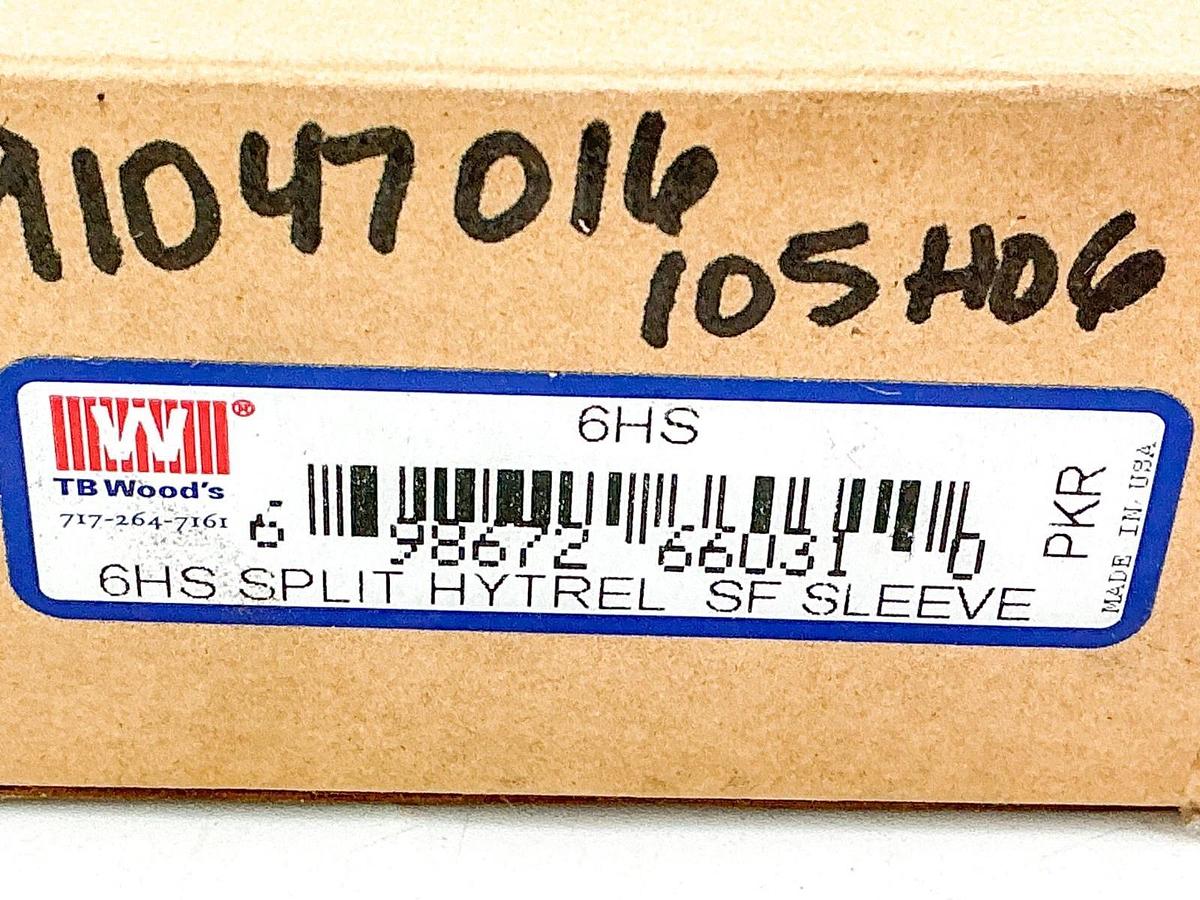 New TB Woods 6HS Split Hytrel SF Coupling Sleeve