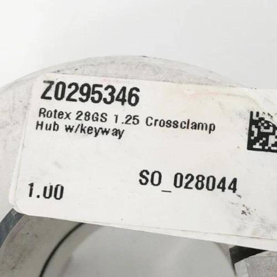 New KTR Rotex GS28 Jaw Coupling 1.25" Bore - No Box