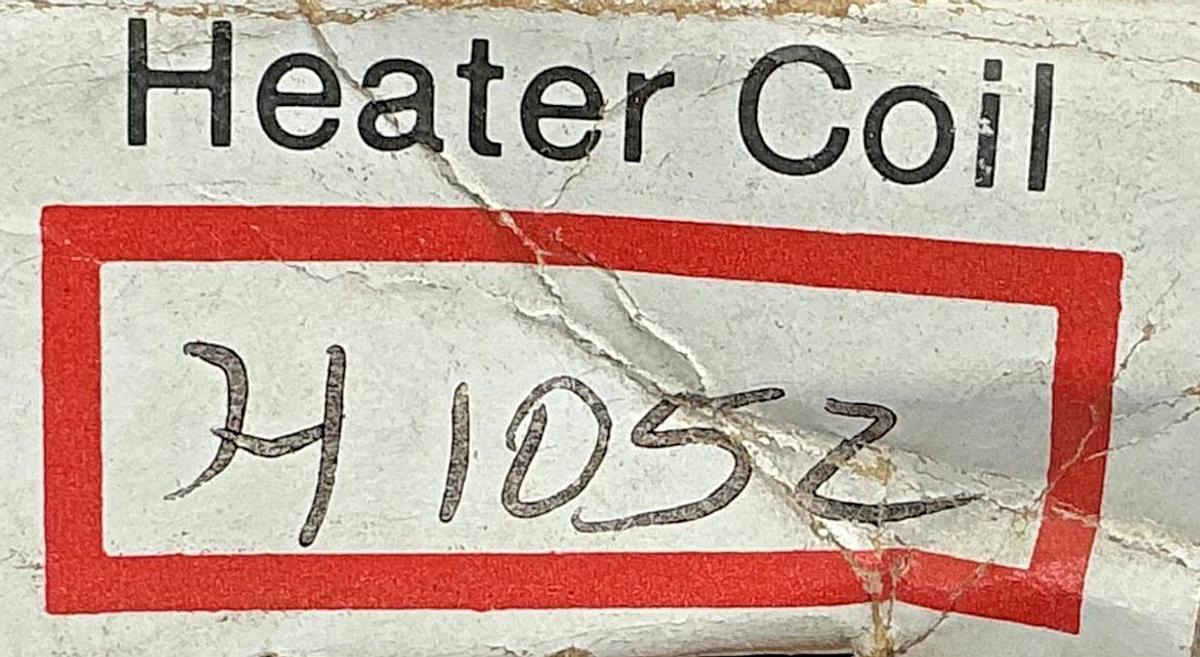 Used Lot of 5 Eaton Cutler-Hammer H1052 Thermal Overload Relay Heater Coil 1052
